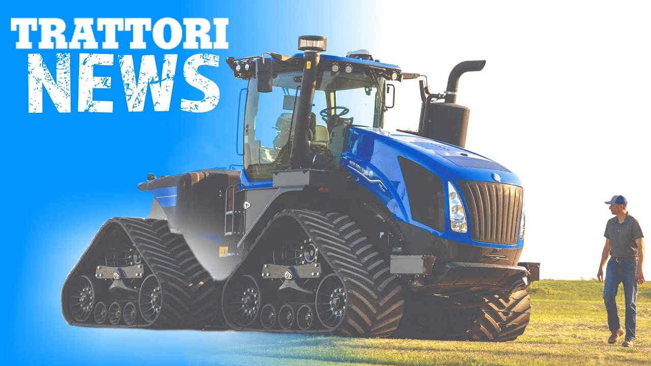 il NewHolland T9.700 SmartTrax ha dei CINGOLI Extra-Tecnologici!