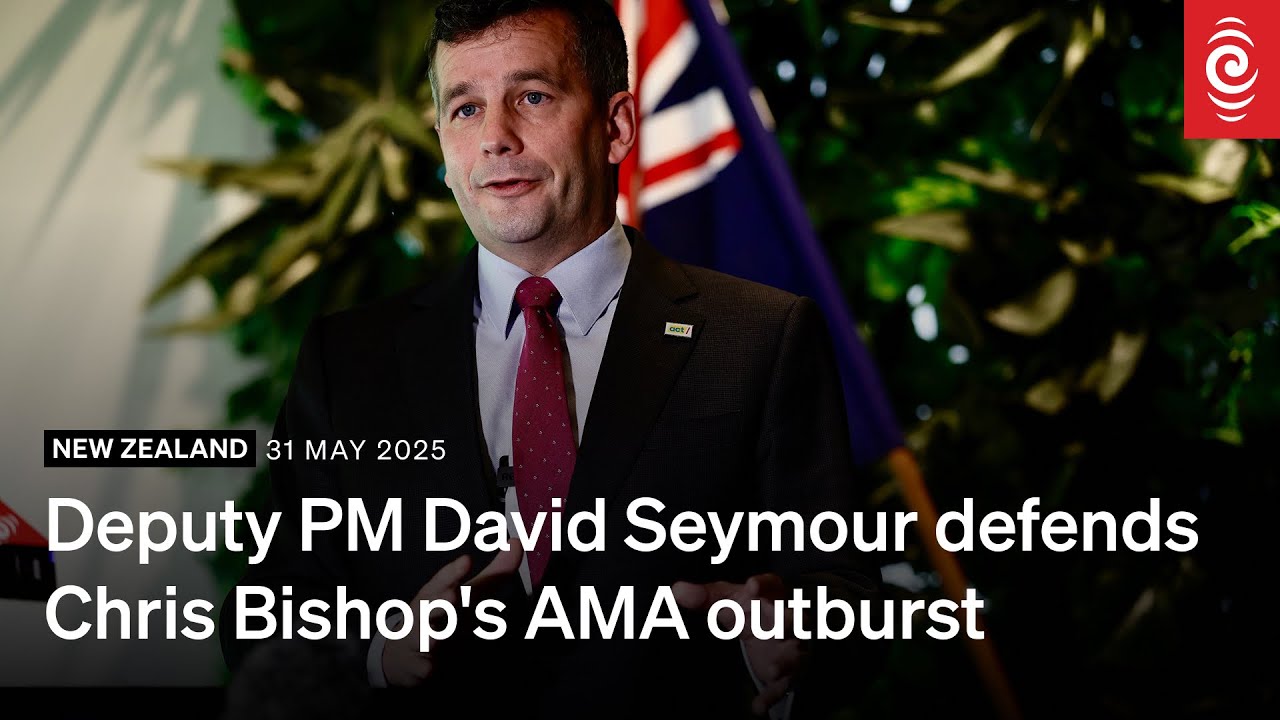 David Seymour's first speech as deputy prime minister | RNZ
