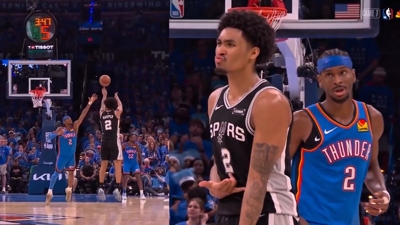 Dylan Harper STUNNED Shai Gilgeous-Alexander After THIS 😂   