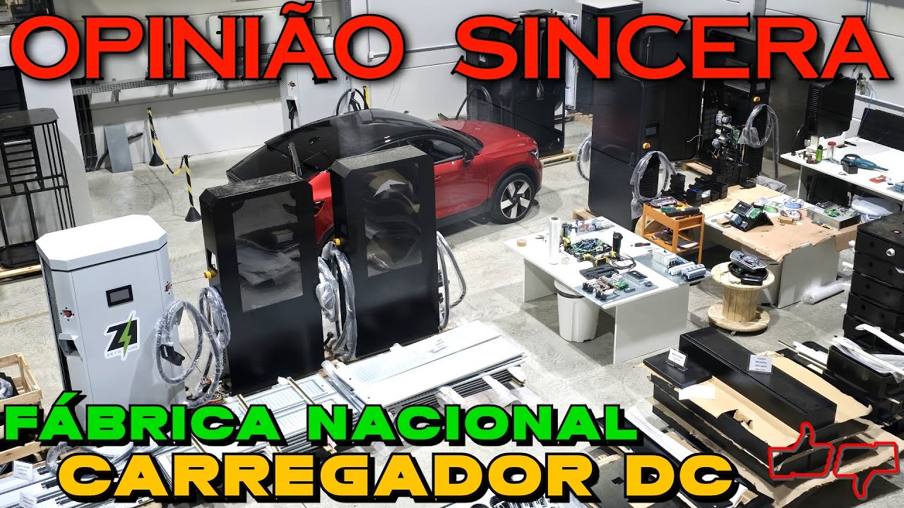 Carregador RÁPIDO BARATO e fabricado NO BRASIL? Conheça a Zeta Uno, uma fábrica REVOLUCIONÁRIA