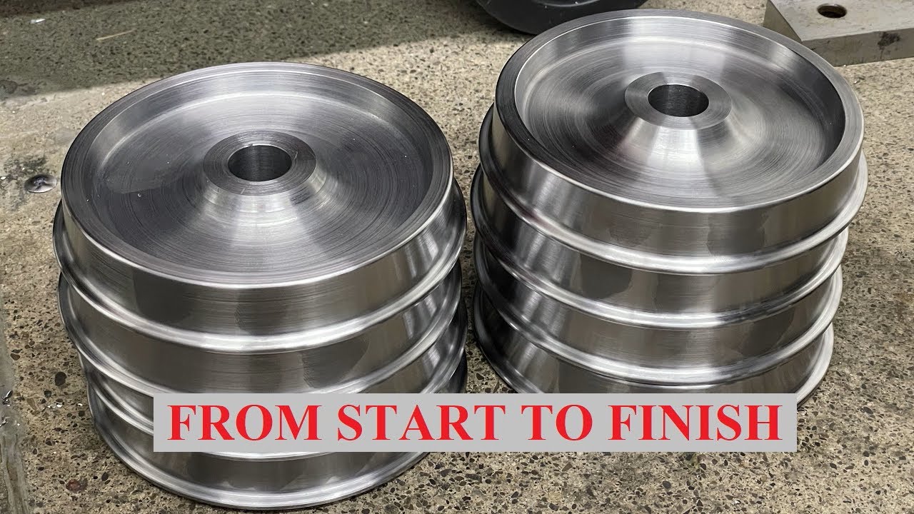 Machining Train Wheels From Steel