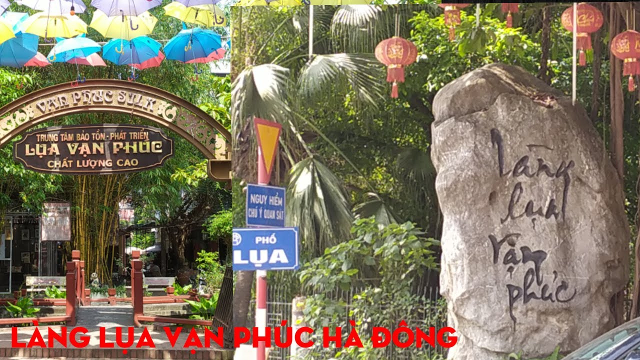 Làng Lụa Vạn Phúc Hà Đông || @Cuộc sống Đường phố
