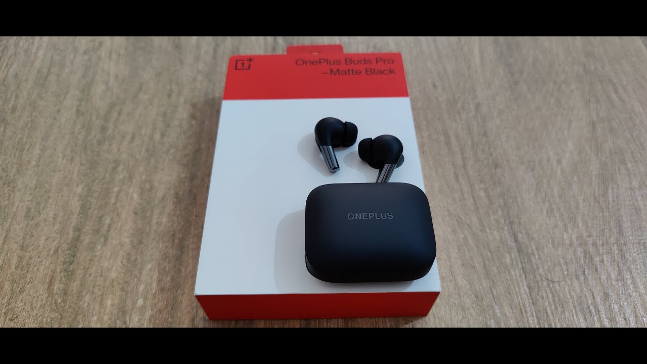 Распаковка OnePlus Buds Pro | Цвет: матовый чёрный
