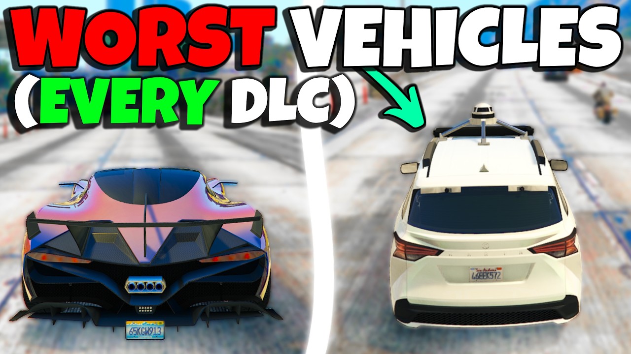 *Worst* Vehicle from EVERY UPDATE in GTA Online