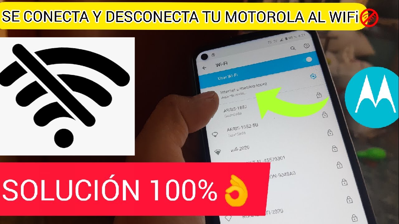 100% решение проблем с WiFi на Motorola