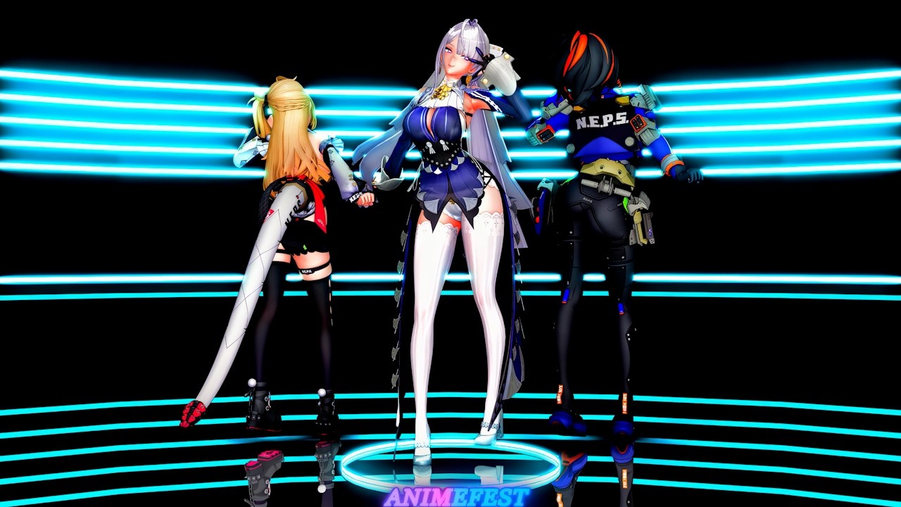 【MMD】Velina x Cissia x Zhu Yuan - LOW CORTISOL FUNK【ZZZ】#velina #cissia #zhuyuan #zzzero #zzz