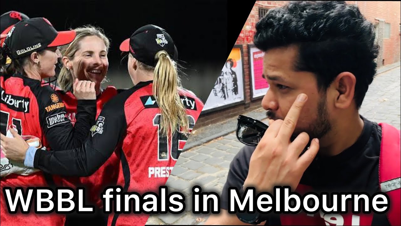 First time witnessing the BIG BASH finals in Melbourne | Australia