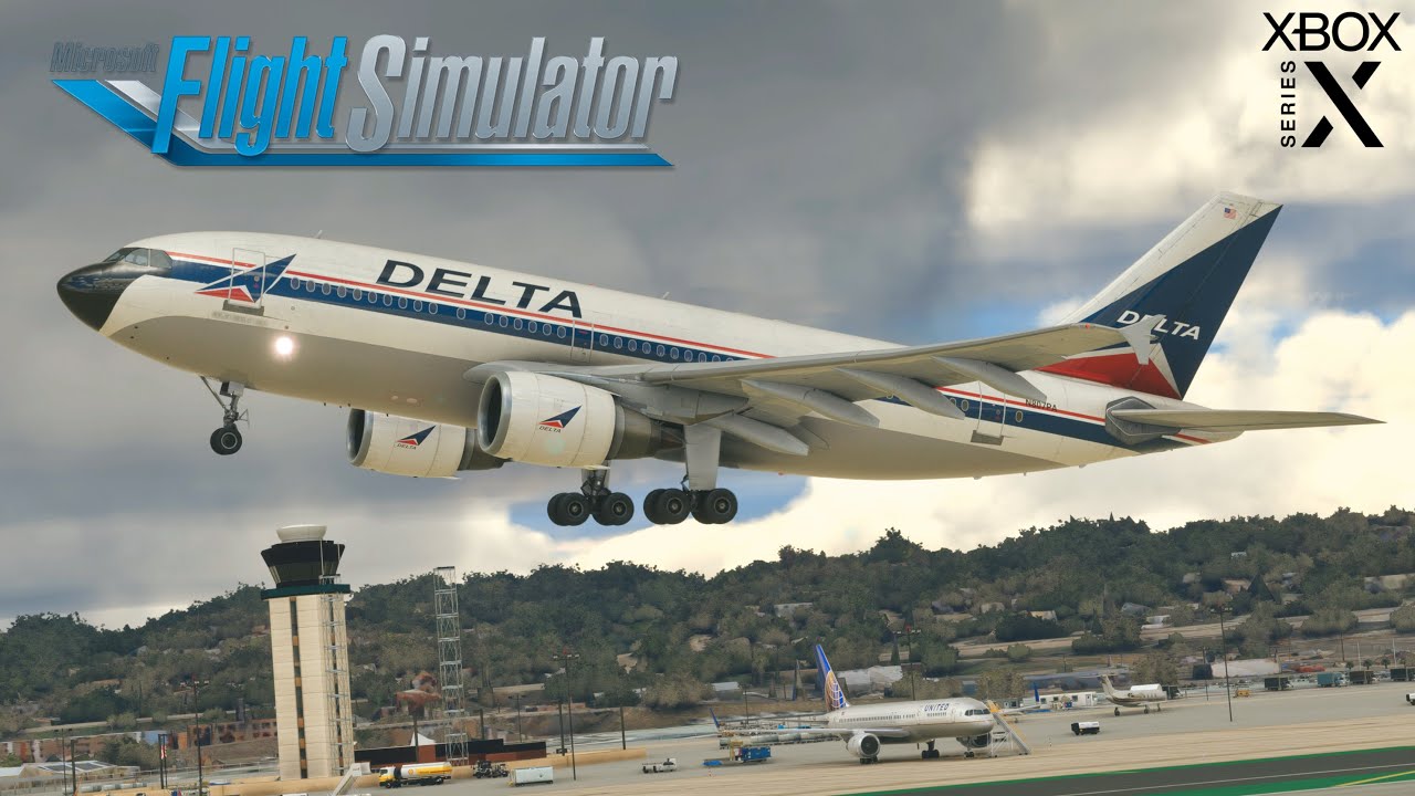 MSFS | Airbus A310 full flight to Denver on Xbox Series X