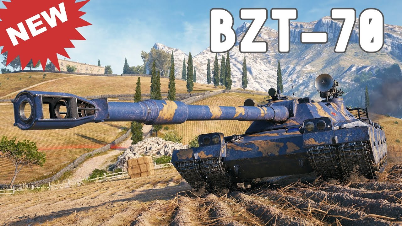 World of Tanks (Eu) BZT-70 - 5 Kills 11,4K Damage