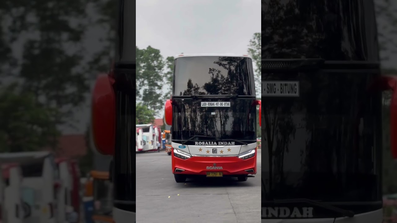 Gantengnya sr3 Neo Double decker nya rosalia indah #rosaliaindah #rosaliaindahmania