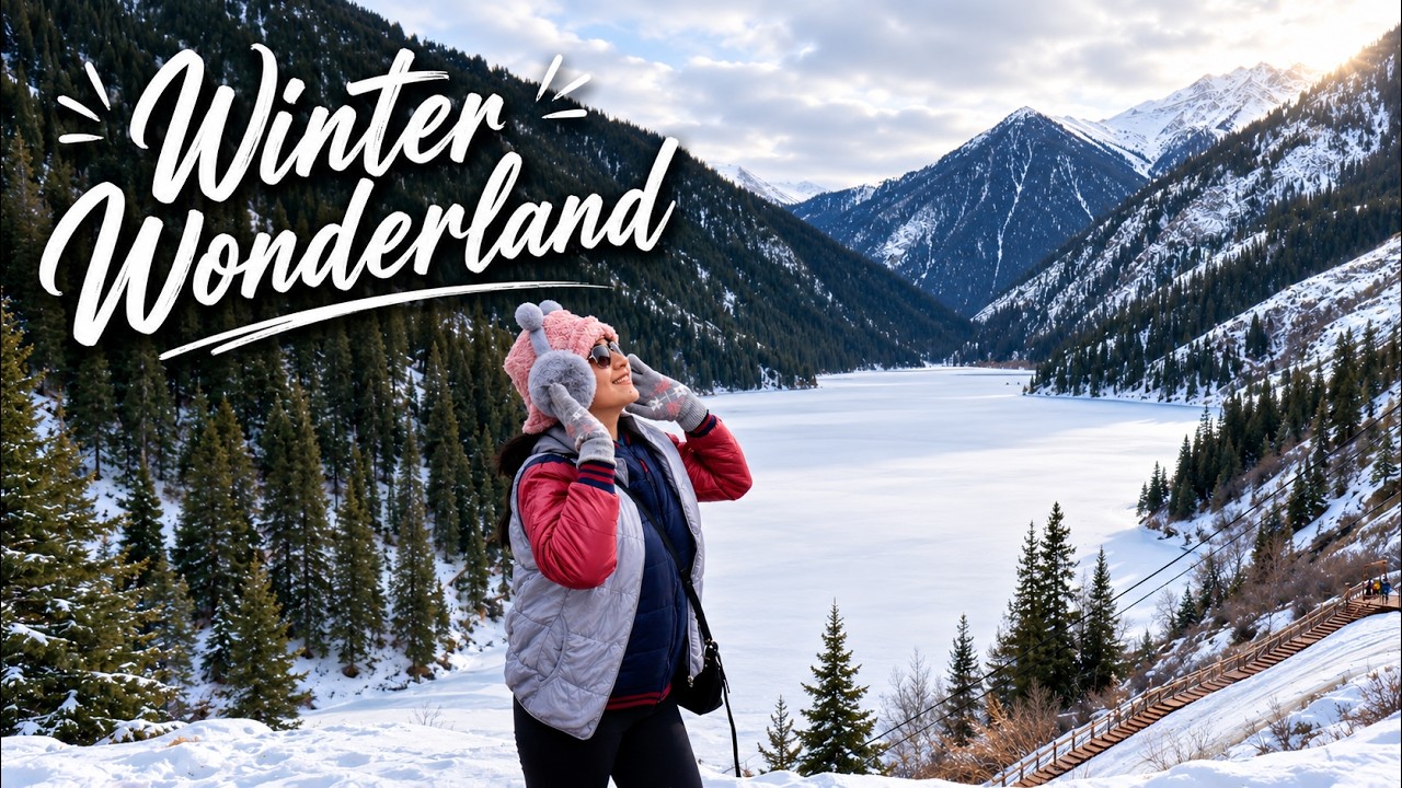 Frozen Winter Wonderland | Kolsai Lake | Hey WinJuls | 