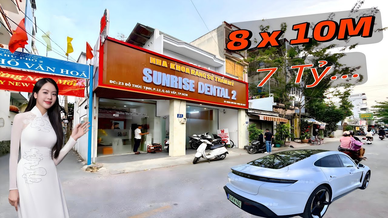 Nhà MẶT TIỀN 8 x 10M Căn Góc Đang Cho Nha Khoa Thuê Có Thu Nhập Phân Khúc 7Tỷ Hơn Hiếm Căn