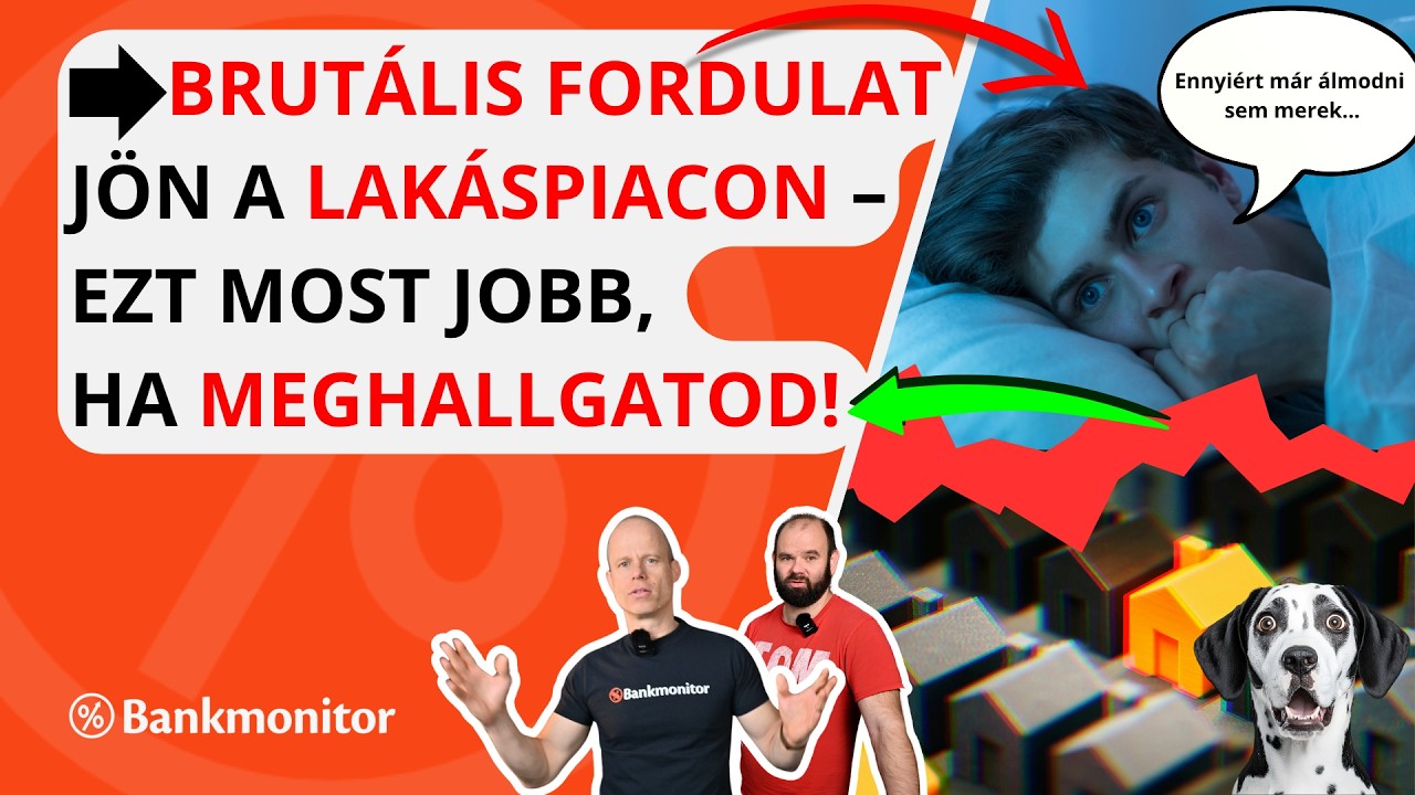Brutális fordulat jön a lakáspiacon – ezt most jobb, ha meghallgatod!