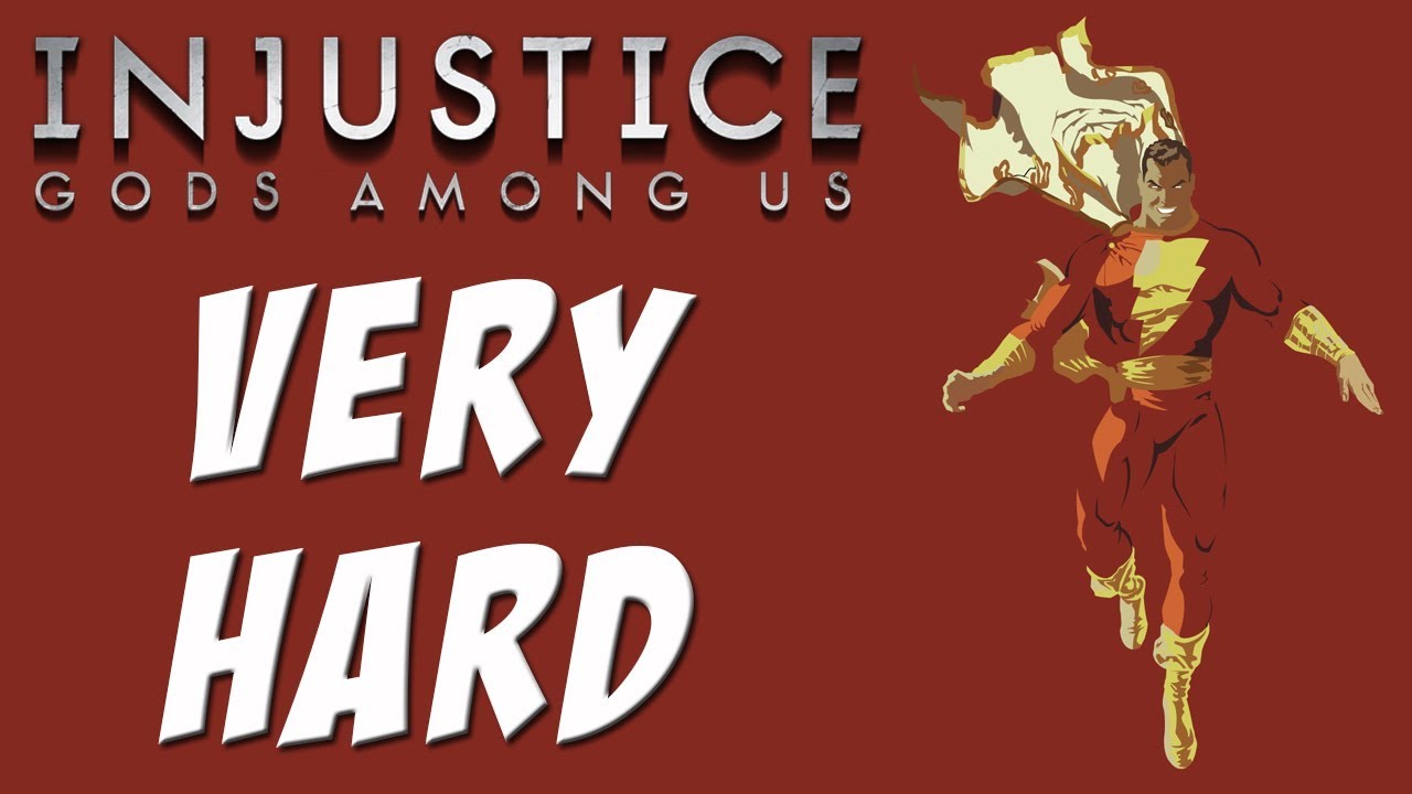 Injustice: Gods among us - Shazam - Classic battles on Very Hard - NO MATCHES LOST!