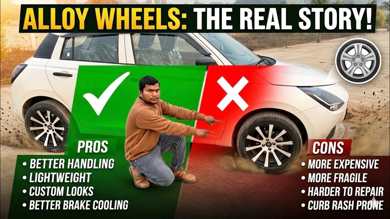 car alloy wheels pros and cons | alloy wheels advantages and disadvantages 
