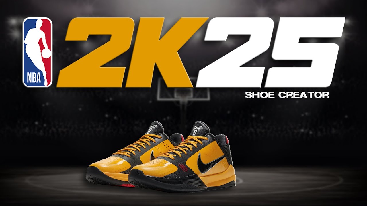 NBA 2K25 Shoe Creator — Как сделать кроссовки Kobe 5 Bruce Lee