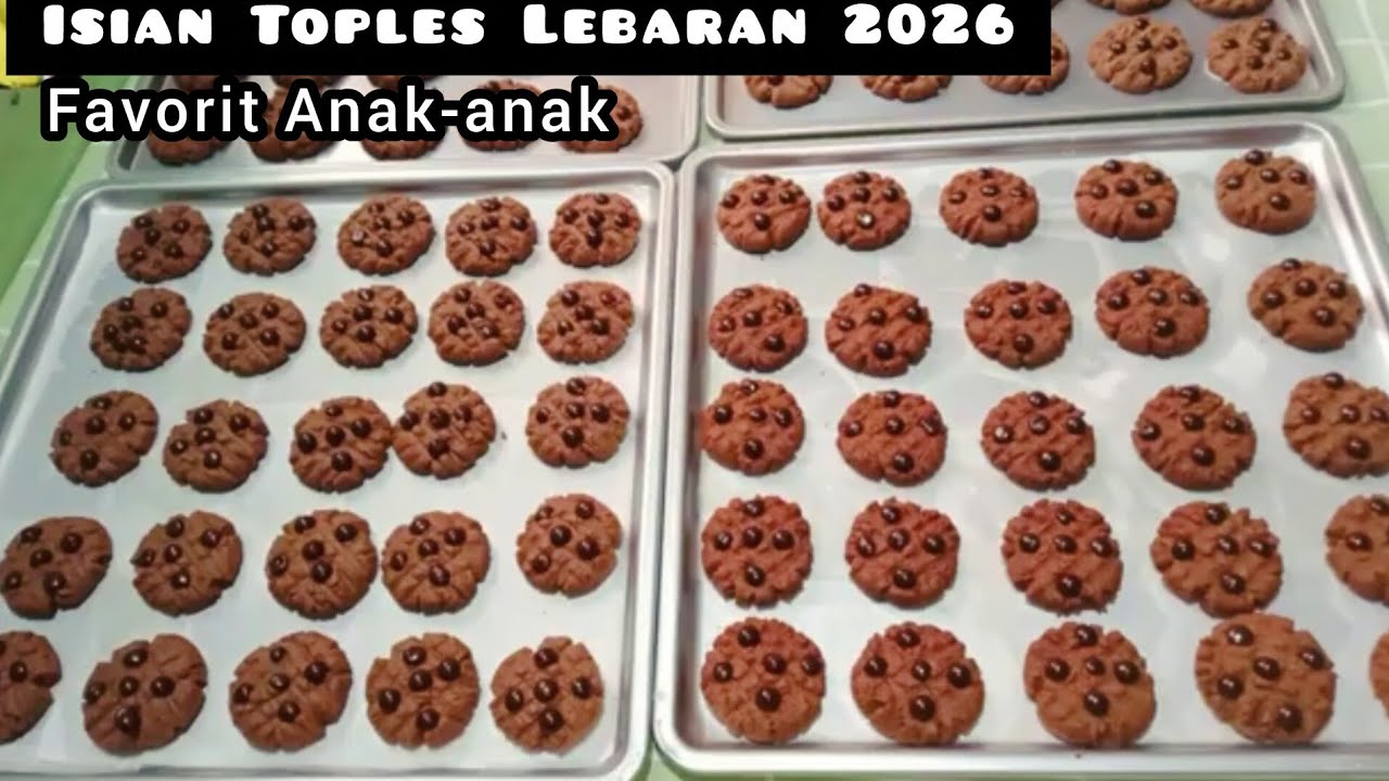 ISIAN TOPLES LEBARAN 2026 ‼️ Cookies Favorit Anak -anak @DapurMamaNinda 