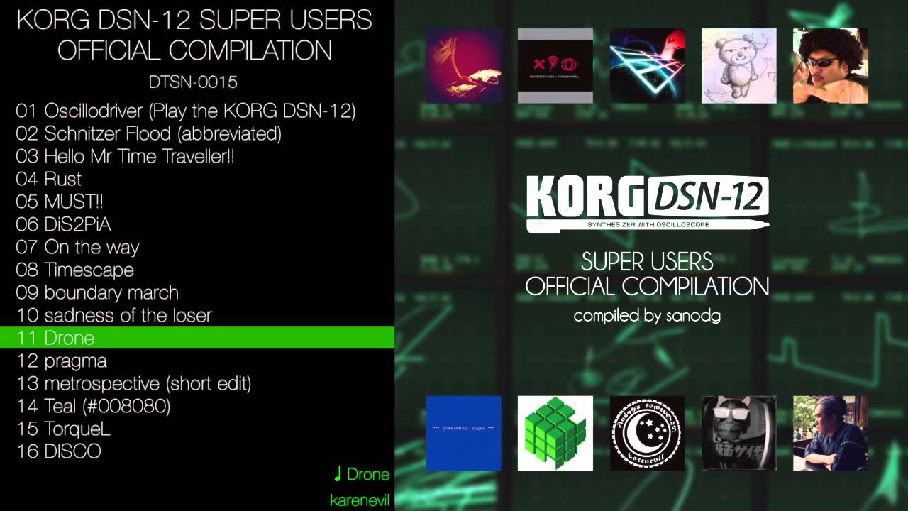 [CD] KORG DSN-12 Super Users Official Compilation
