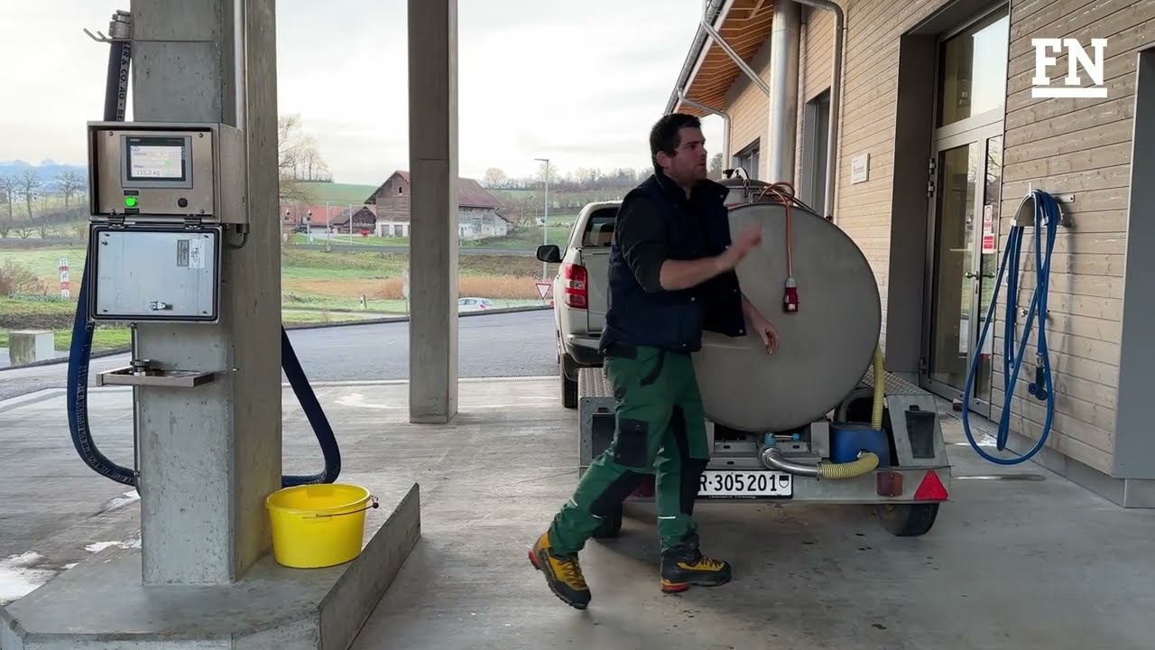 Blick in die neue Käserei in Friseneit.
