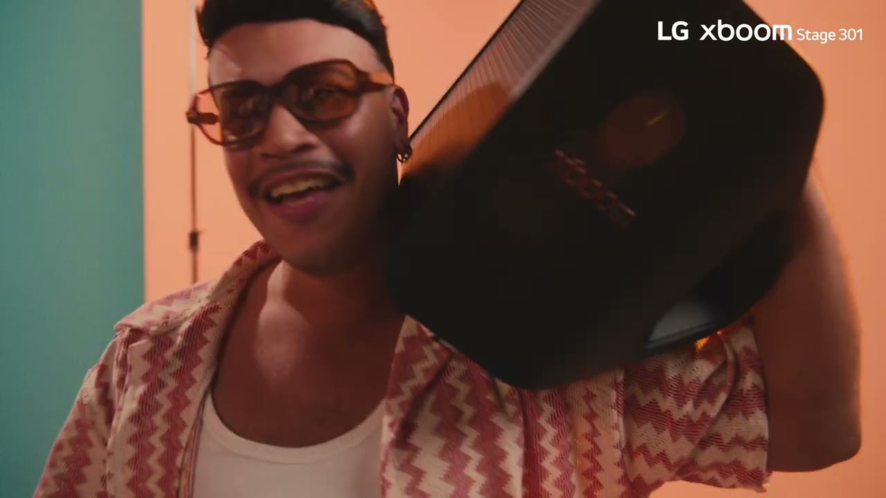Stage Ready, Anywhere | LG xboom Stage 301