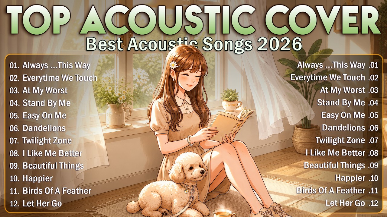 🐻Trending Spotify Playlist 2026 ~ Healing English Songs🧡|| Acoustic Chill & Positive Vibes Music