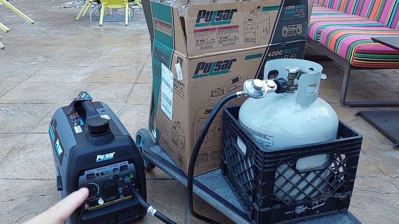 Pulsar Model: GD400BN 4000 peak watts generator review