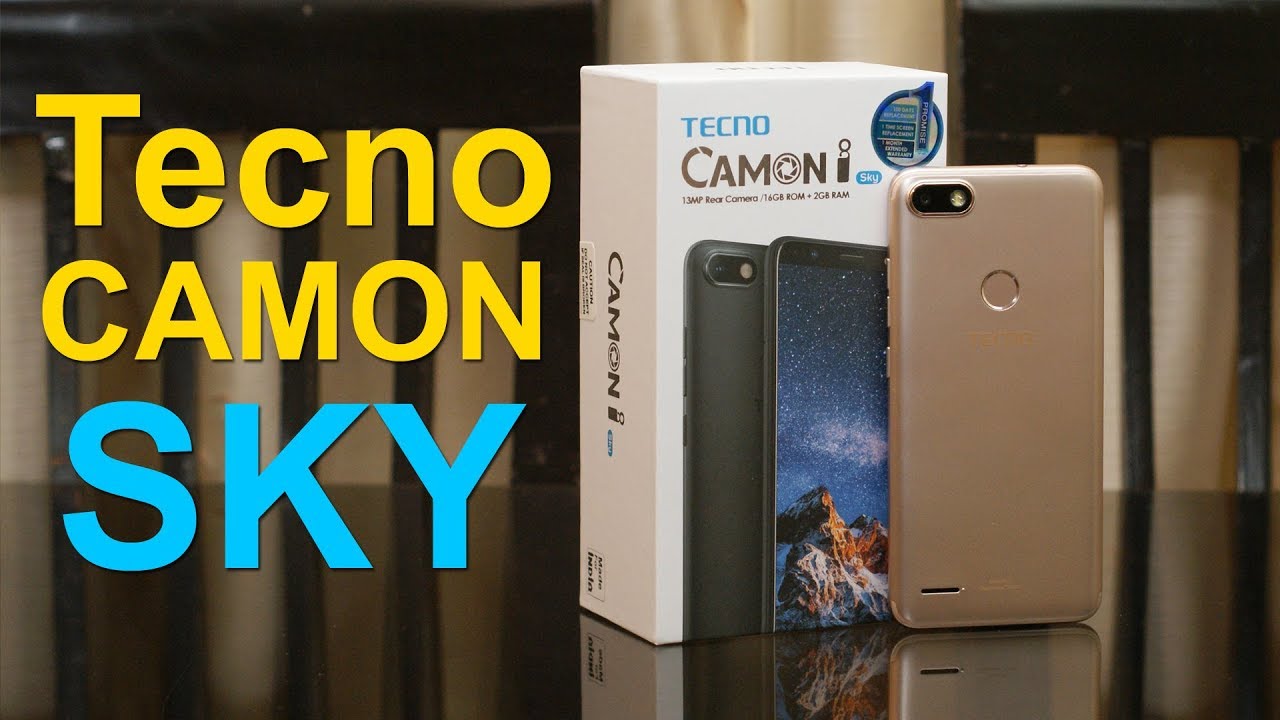 Tecno Camon i SKY unboxing, first impression, features and price Rs. 7,499