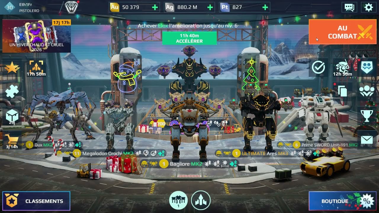 Je joue le combo scorcher avec le pilote et c'est pas incroyable |  War Robots
