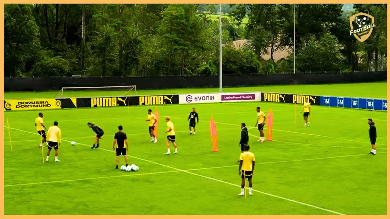 Borussia Dortmund - Tactical Game - Build Up Play + Finishing
