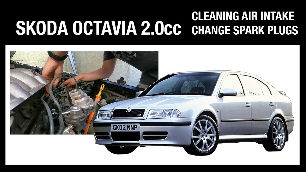TUTORIAL | OCTAVIA- GOLF -JETTA/BORA APK ENGINE 2.0 |SPARK PLUGS REPLACEMENT AND AIR INTAKE CLEANING