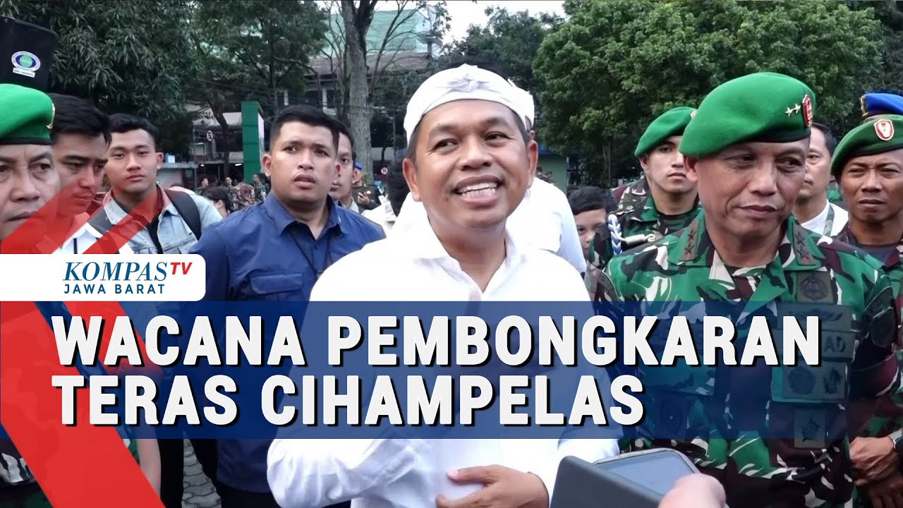 Gubernur KDM Sarankan Teras Cihampelas Segera Dibongkar