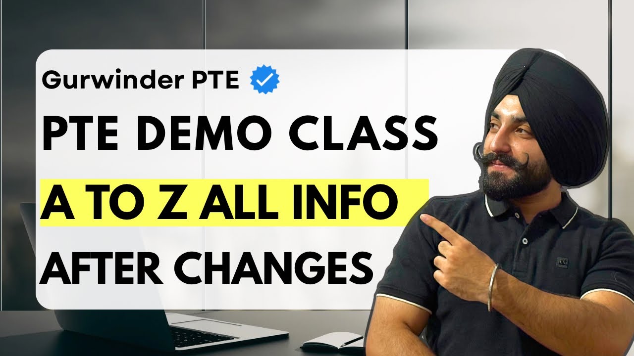 PTE Demo class, what is pte, pte all modules information, after new changes ( Gurwinder PTE )