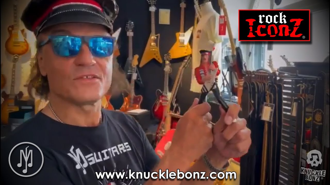 Scorpions Matthias Jabs UnBoxes KnuckleBonz Rock Iconz Statues