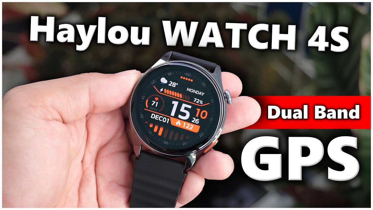 Review Haylou Watch 4S : Smartwatch 500 Ribuan, Punya Dual Band GPS dan Layar Amoled!