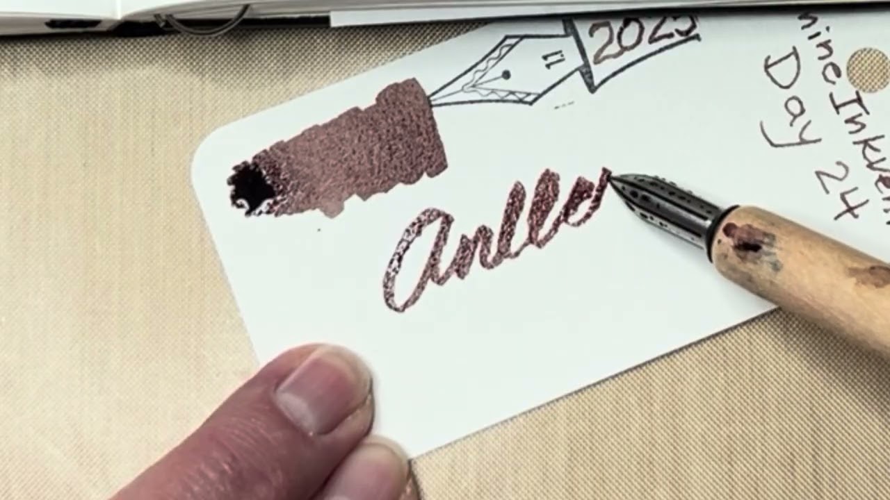 День 24 2025 Diamine Inkvent ~ Antler