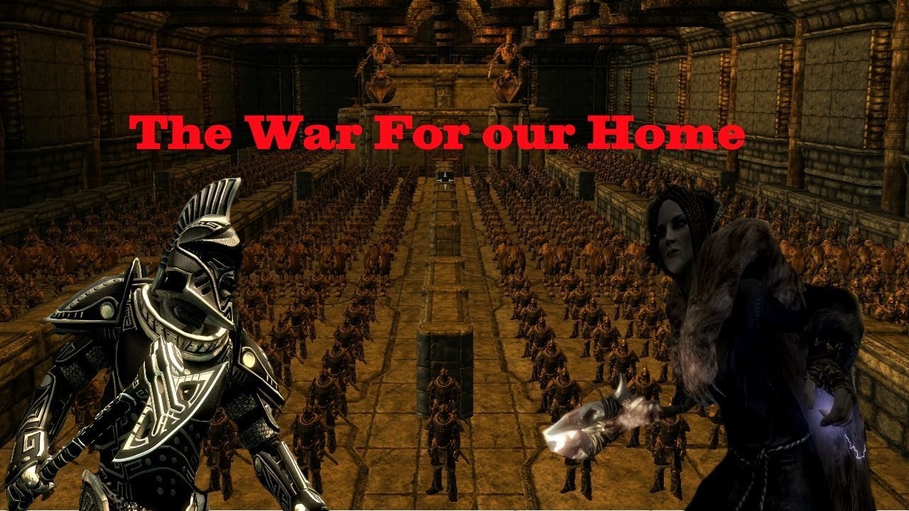 LetsRoleplay-Skyrim:The Last Dwemer- Battle Of Bzant