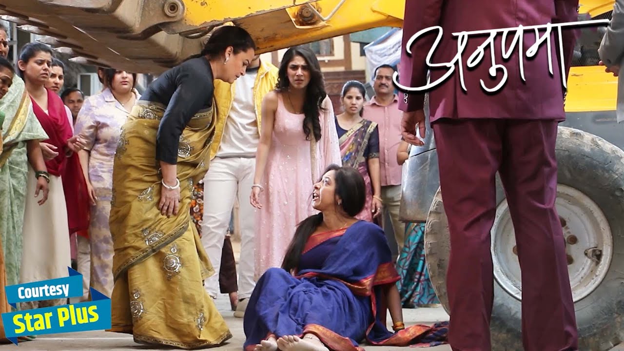 Anupamaa | Today New Episode | बस्ती को बचाने के लिए अनुपमा आयी बुलडोजर के सामने | On Location