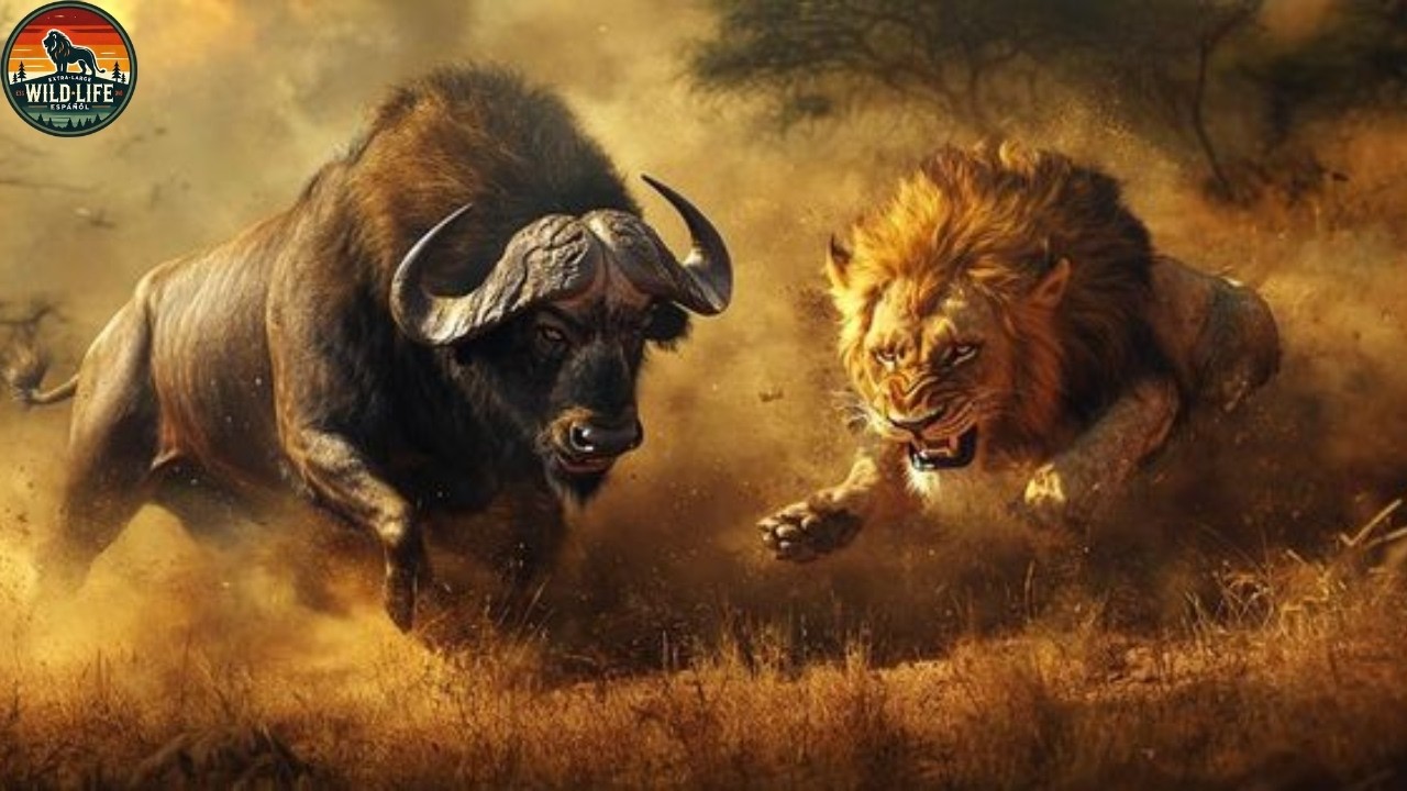 Serengeti Sangriento : La Furia del B&uacute;falo y la Venganza de los Leones #animalessalvajes | Wild Life