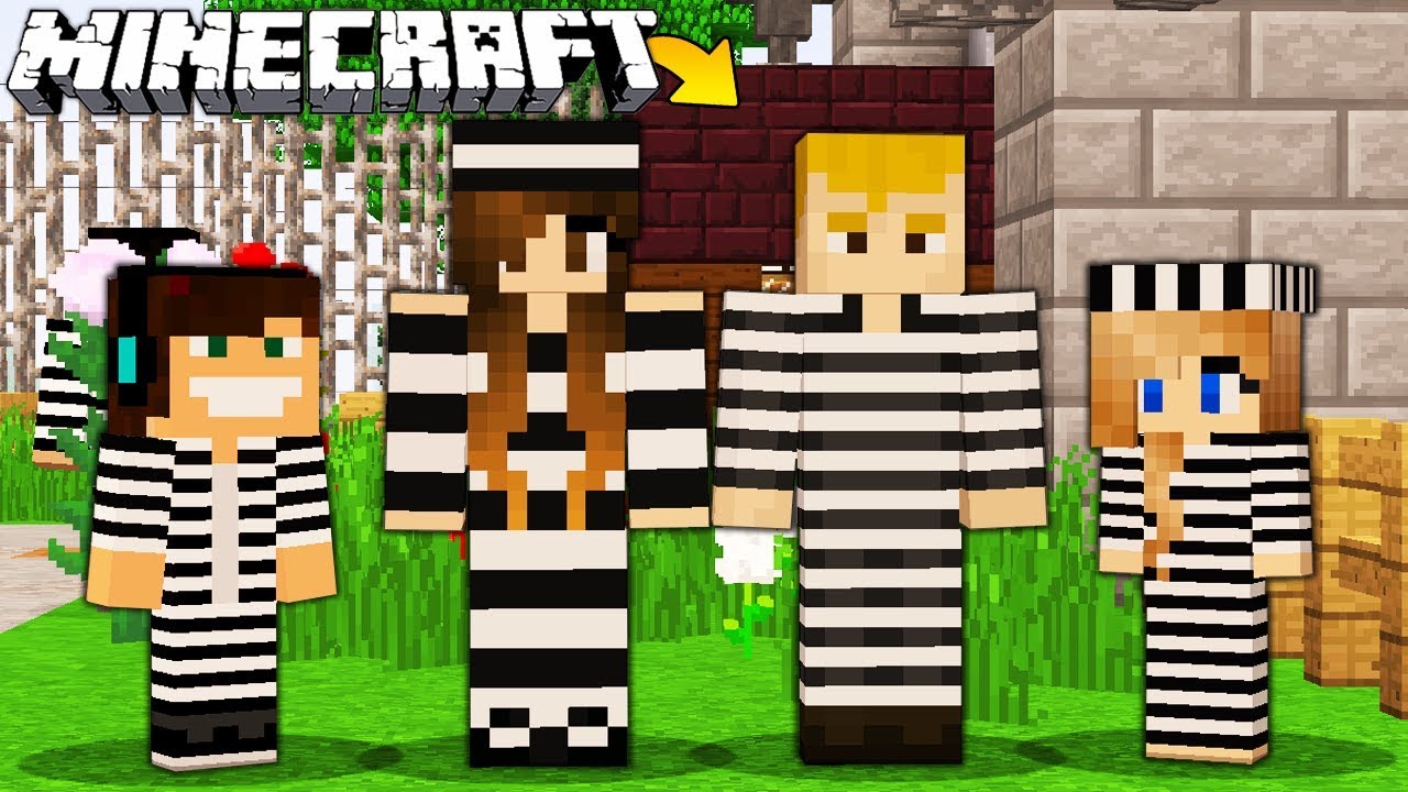 RODZINA WIĘŹNI&Oacute;W W MINECRAFT || MINECRAFT RODZINA