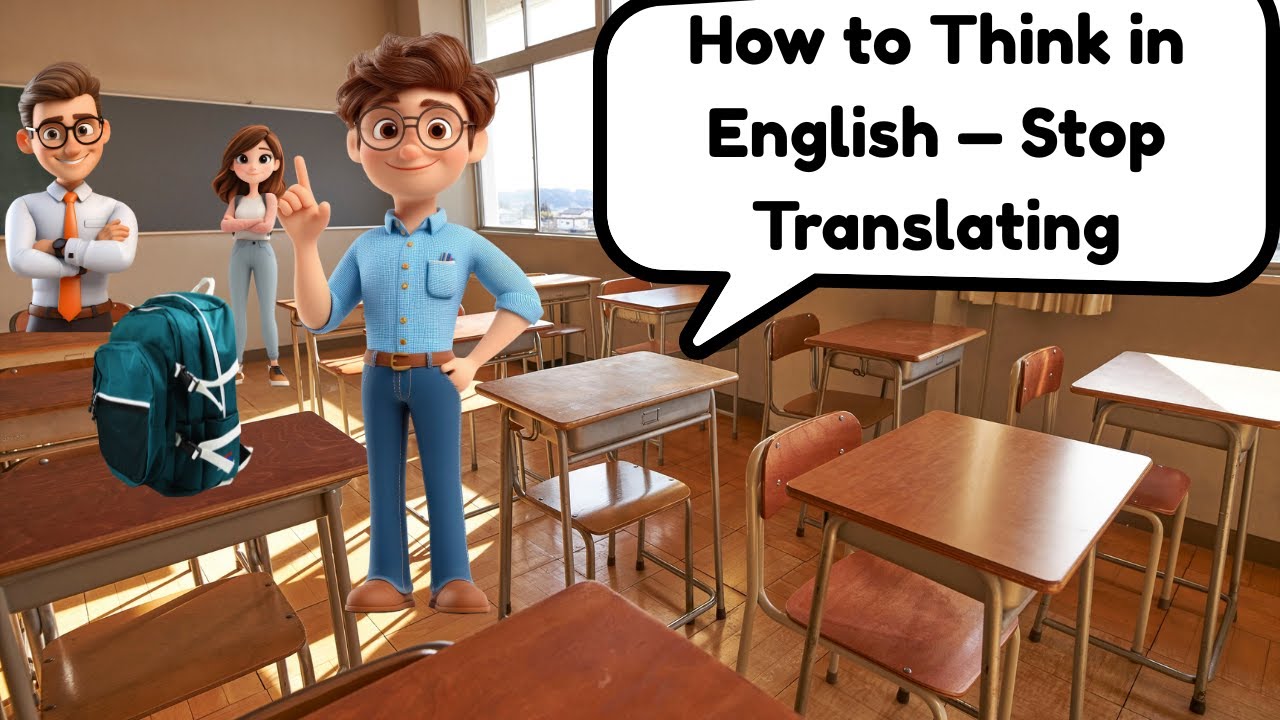 How to Think in English Without Translating in Your Head | English Shadowing and Listening