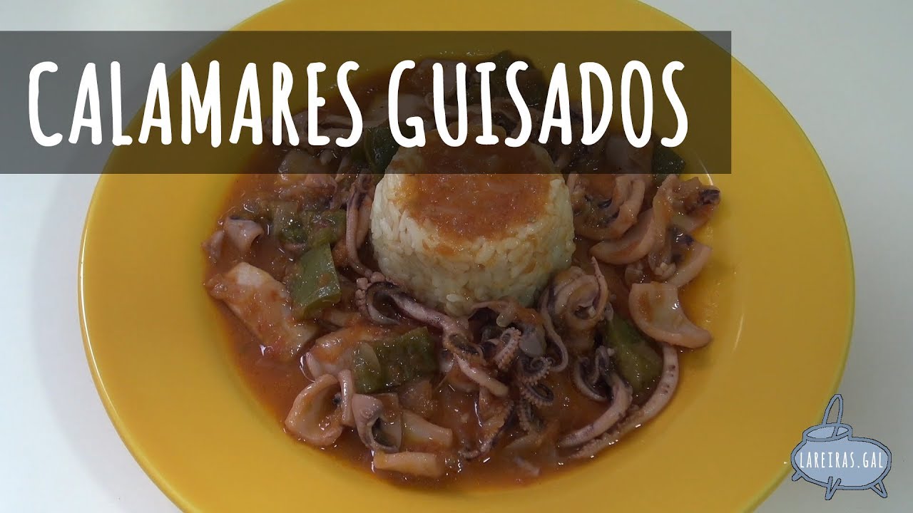 CALAMARES GUISADOS - Lareiras.gal