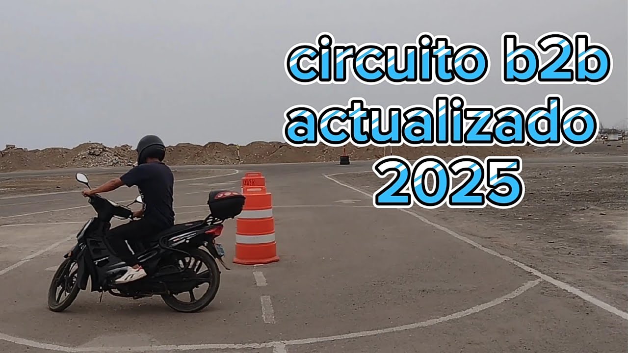 circuito actualizado 2025 categoría b2b moto lineal