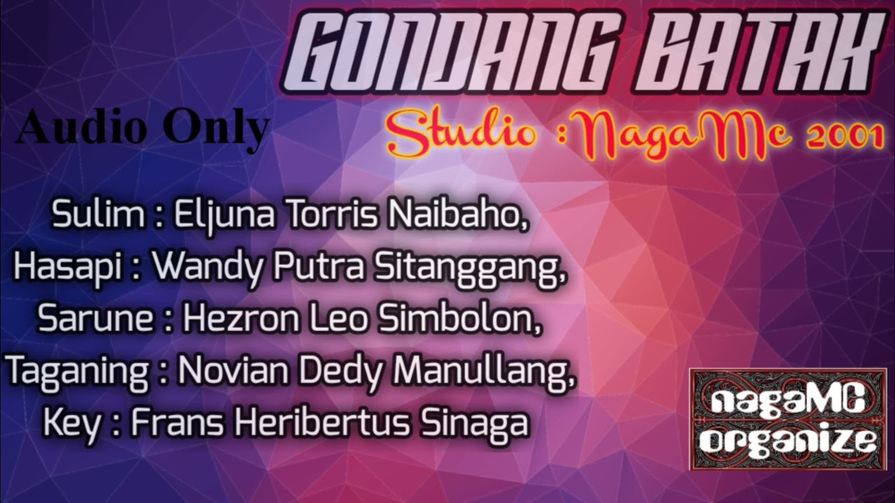 GONDANG BATAK MANTAP!!! || ANAK MUDA SAMOSIR KEREN -- NAGA MC 2001 || enak kali Wee &bull;