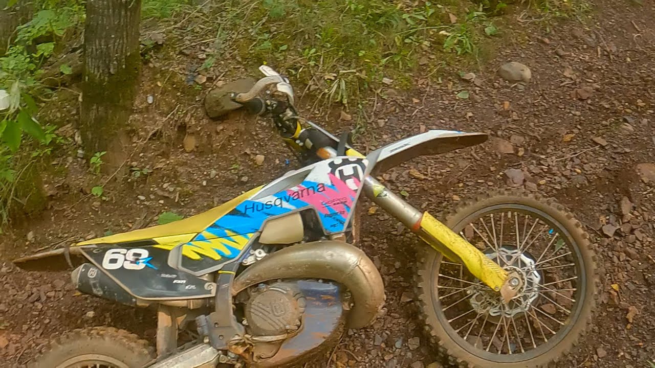 24 Husqvarna Tx300 at Gilbert, Mn. OFV park