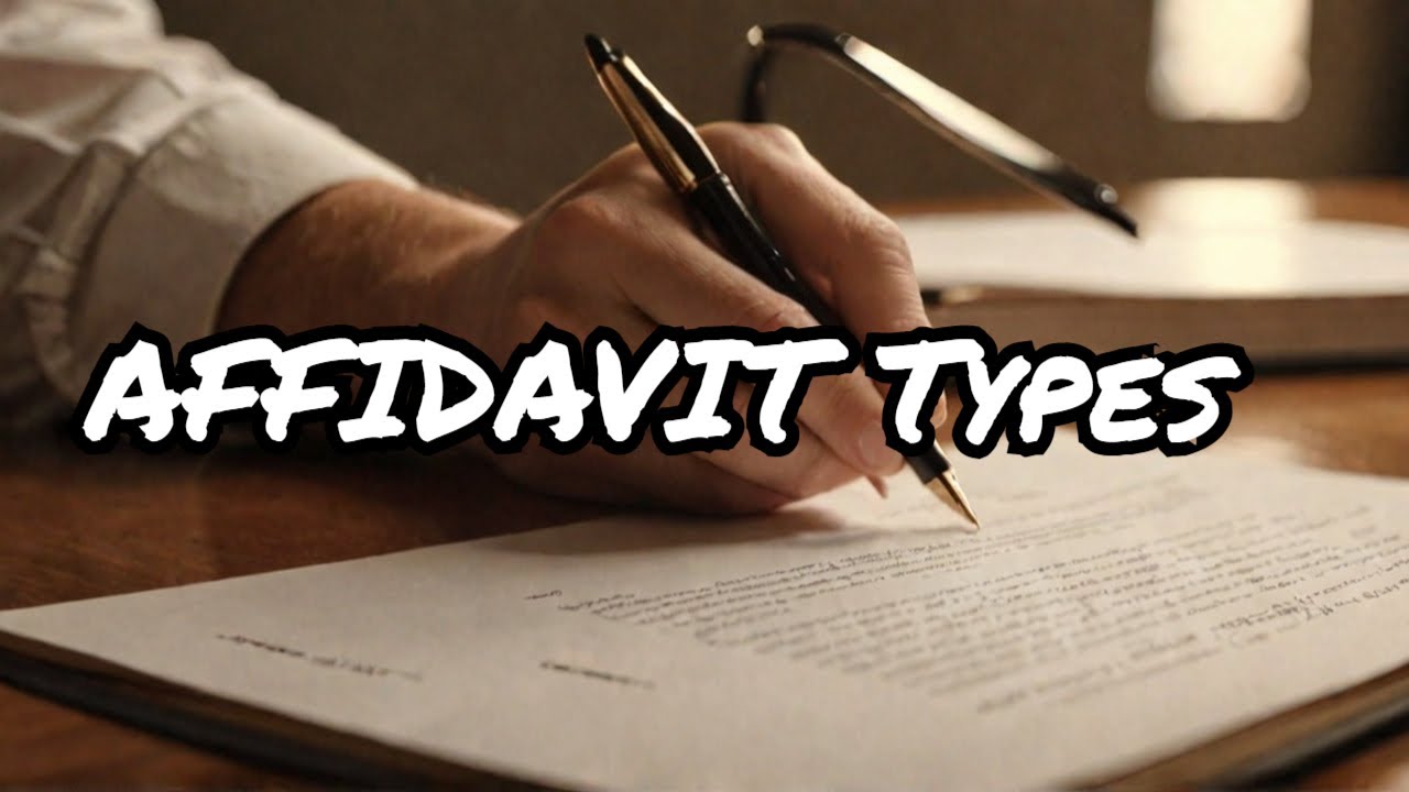5 Minutes to Mastering the MOST IMPORTANT Affidavit