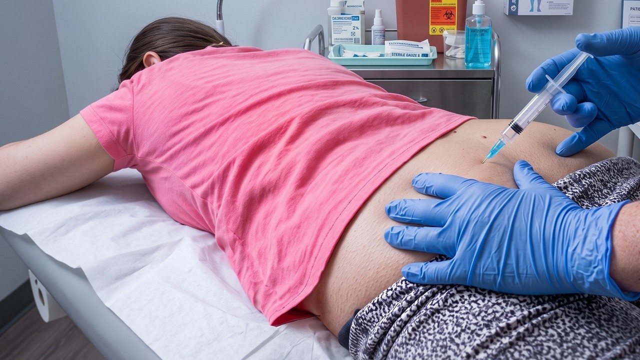 IM Intramuscular Injection Ventrogluteal 💉Ceftriaxone 500mg + Dexamethasone 🔥 Clinical Technique