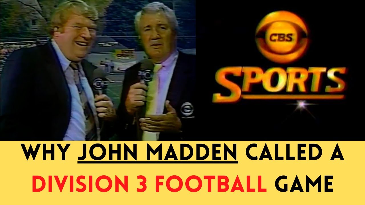 The CRAZIEST Broadcast of John Madden's CAREER