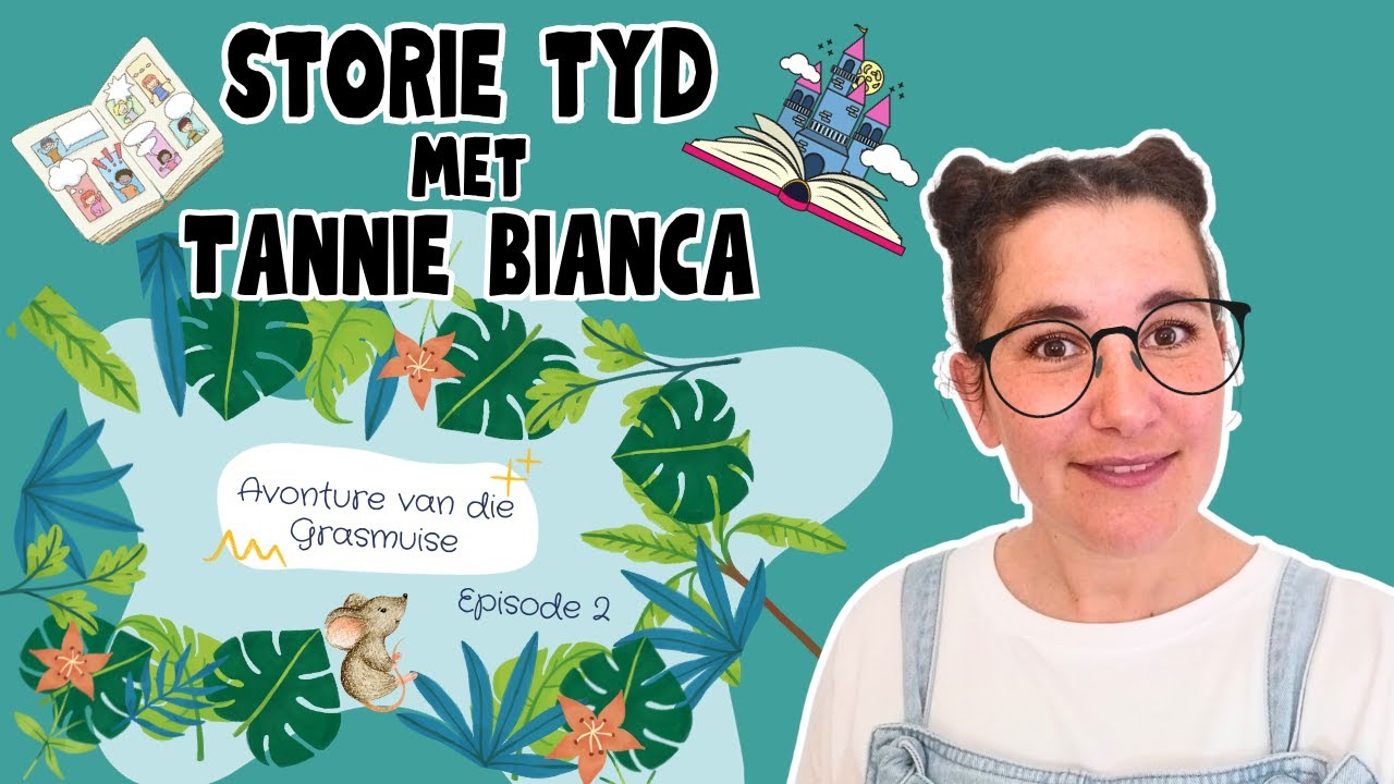 Storie Tyd met Tannie Bianca | Avonture van die Grasmuise Ep 2 - Tilla Tortelduif se groot skrik