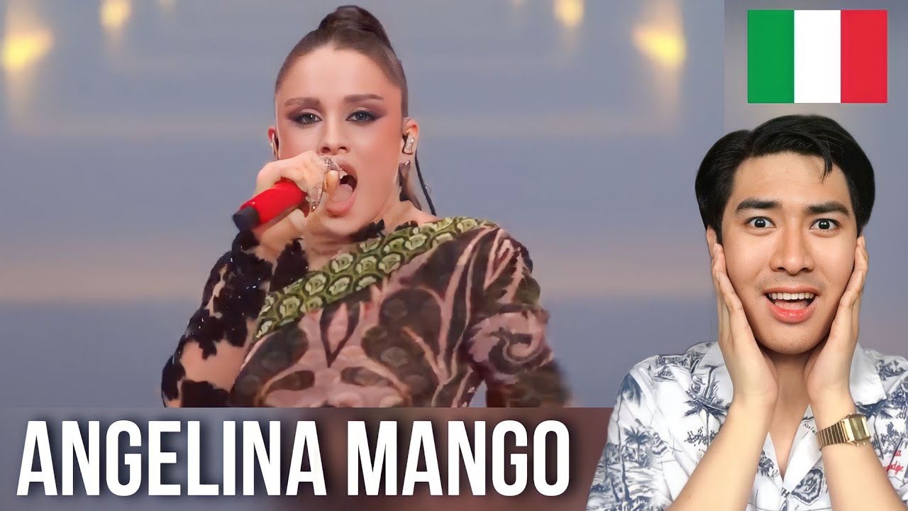 Sanremo 2024 - Angelina Mango canta 