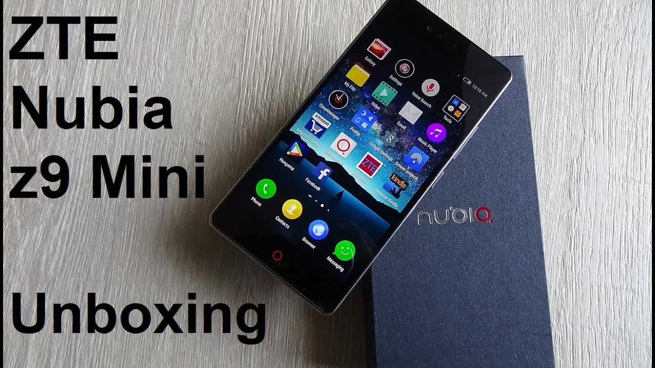 Nubia z9 Mini Unboxing